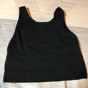Victoria Sport Ribbed Halter Top/Bra